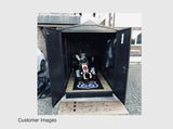 Motorcycle Storage Shed 10ft 11" x 5ft 2" - Police Approved