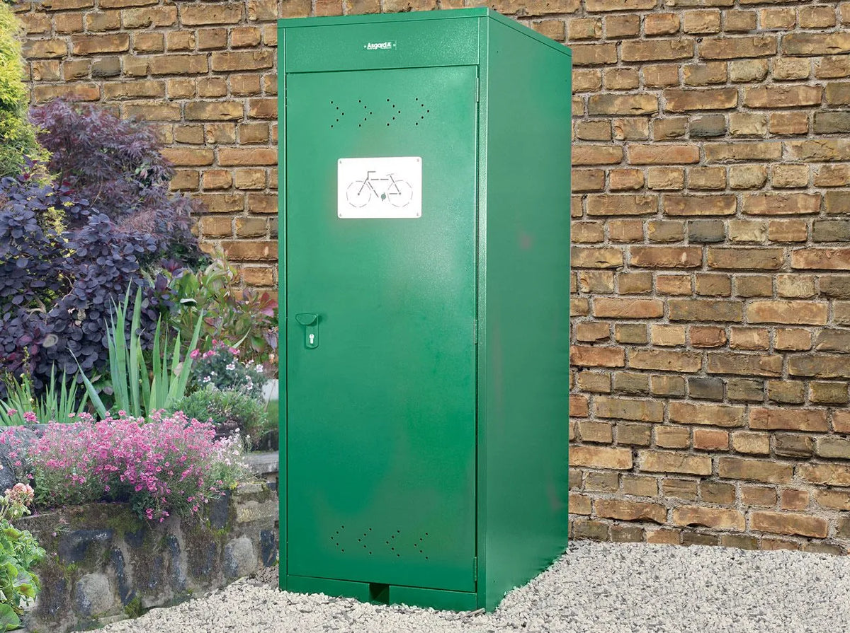 Bike Locker Vertical PrimeGardenSupplies