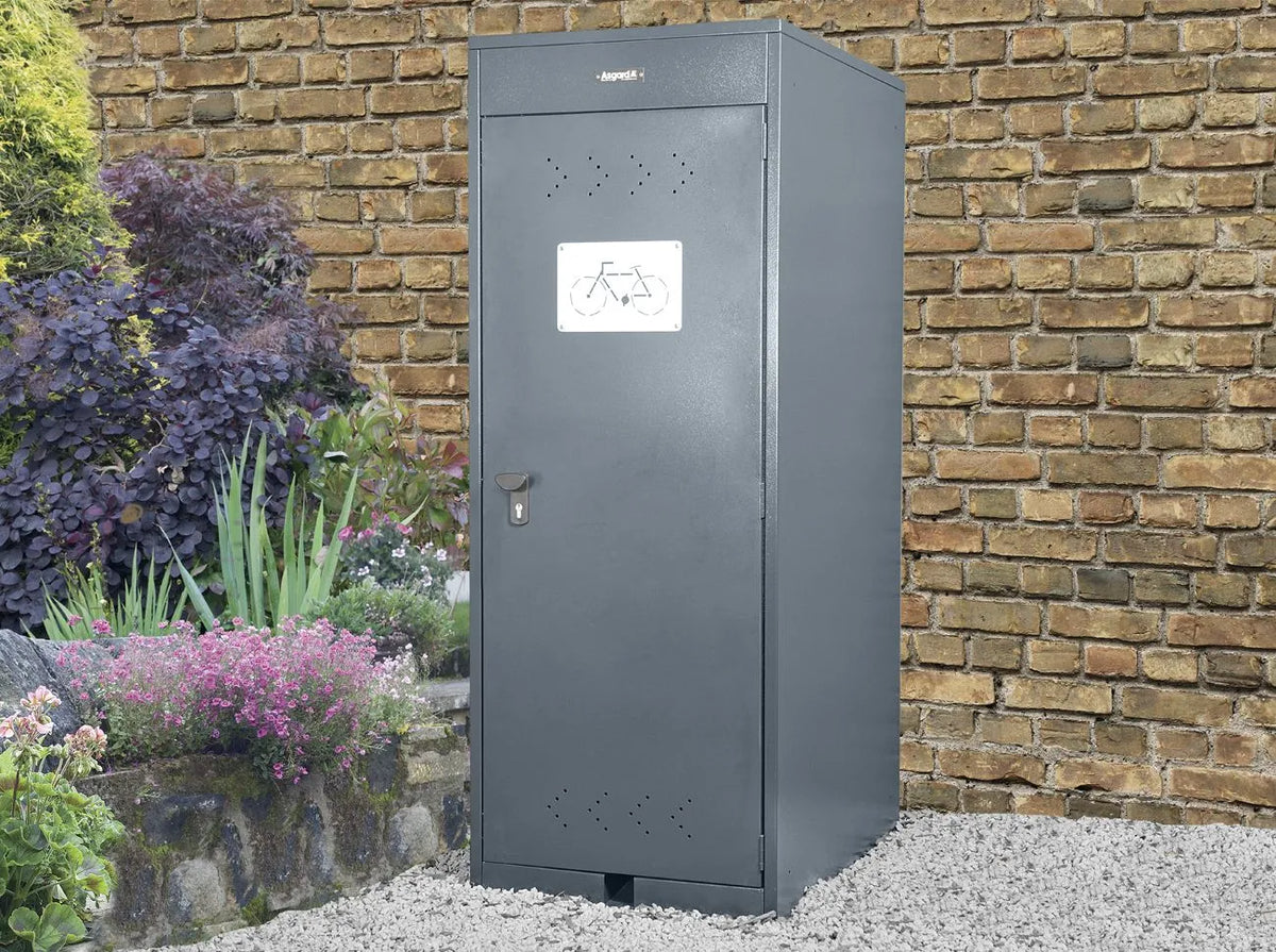 Bike Locker Vertical PrimeGardenSupplies
