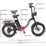 Impala Alpha Plus 750w Folding eBike