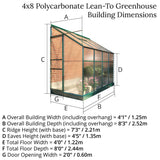 Harvester Walk-In 8x12 - G1001C - Green