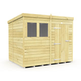 8ft x 6ft Pent Shed