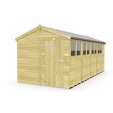 8ft x 18ft Apex Shed