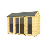 8ft x 10ft Apex Summer House (Full Height Window)