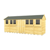 8ft x 18ft Apex Summer Shed