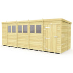 18ft x 6ft Pent Shed