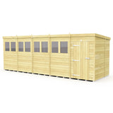 20ft x 6ft Pent Shed