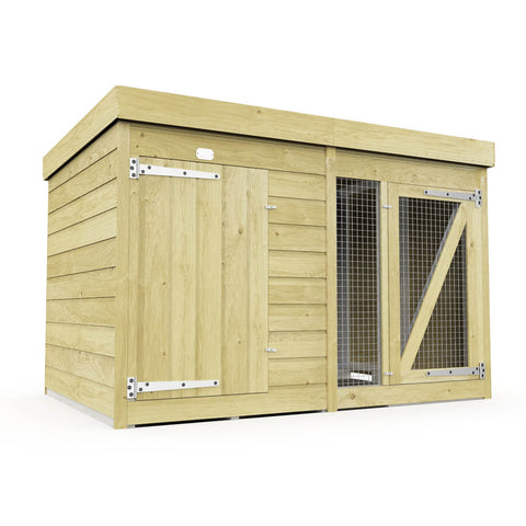 6ft x 4ft Dog Kennel and Run