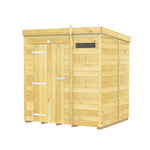 19ft x 5ft Pent Security Shed