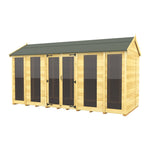 8ft x 14ft Apex Summer House (Full Height Window)