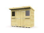 8ft x 4ft Pent Summer Shed