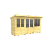 12ft x 4ft Pent Summer House