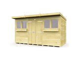 12ft x 6ft Pent Summer Shed