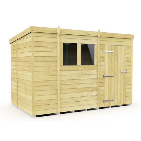 10ft x 6ft Pent Shed