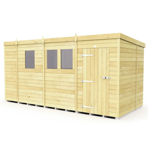 13ft x 6ft Pent Shed