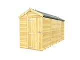 5ft x 15ft Apex Shed