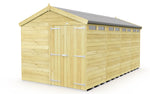 8ft x 16ft Apex Security Shed