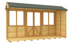 4ft x 12ft Apex Summer House