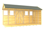 8ft x 14ft Apex Summer Shed