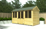 8ft x 12ft Apex Summer House