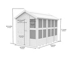 10ft x 6ft Apex Potting Shed