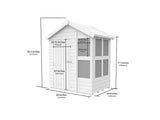 6ft x 4ft Apex Potting Shed