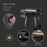 Beaver Electric Wood Pellet Grill + Smoker Barbecue