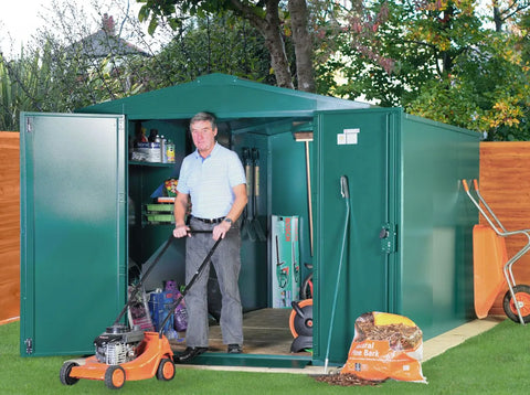 7x14 Metal Shed (The Gladiator P2) - Police Approved
