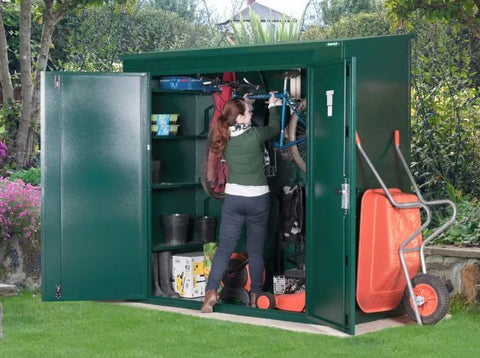 7x3 Combined Metal Garden Shed & Bike Shed