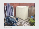 7x3 Combined Metal Garden Shed & Bike Shed