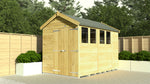 4ft x 16ft Apex Shed