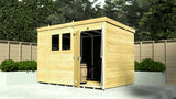 8ft x 8ft Pent Shed