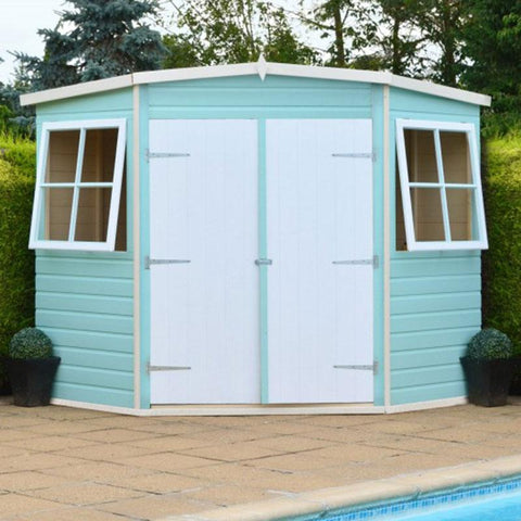 CORNER SHED 8 x 8